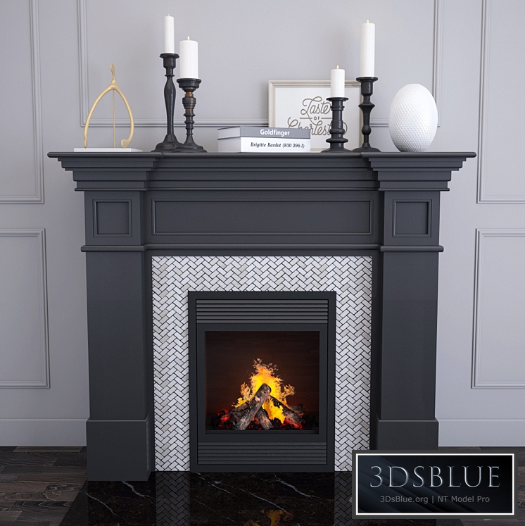 Fireplace 8 Black Edition