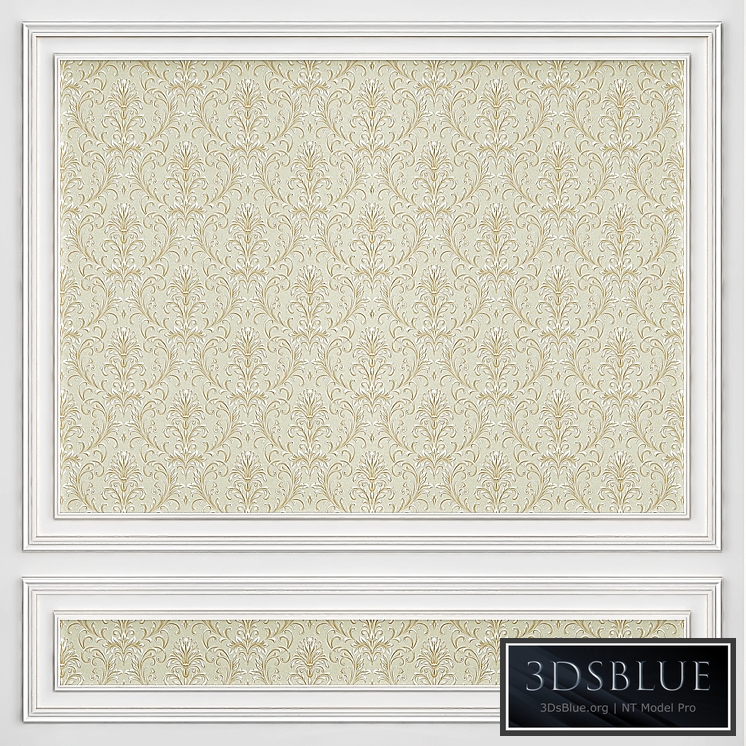 Damask wallpaper