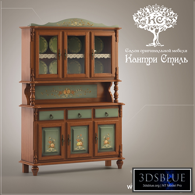 Buffet 3st. &quot;Country Style&quot; Albina