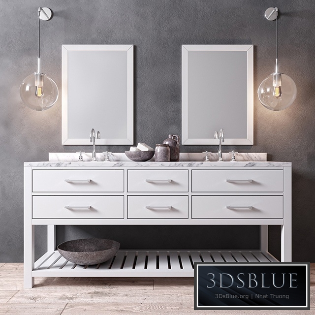 HUTTON DOUBLE WASHSTAND