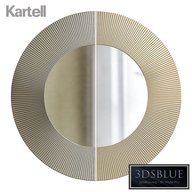 Kartell framed mirror