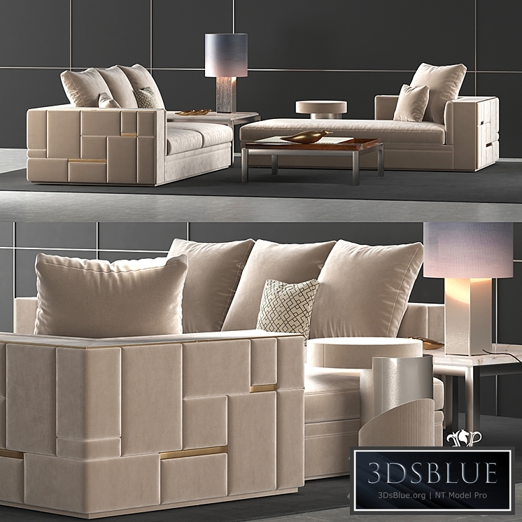 Visionnaire Babylon sofa set