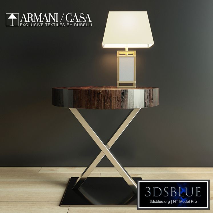 Bedside table Cimarosa Armani Casa