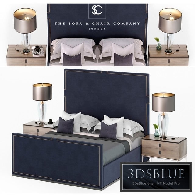 Bed - HOLLAND The Sofa & Chair Company Luxury bed