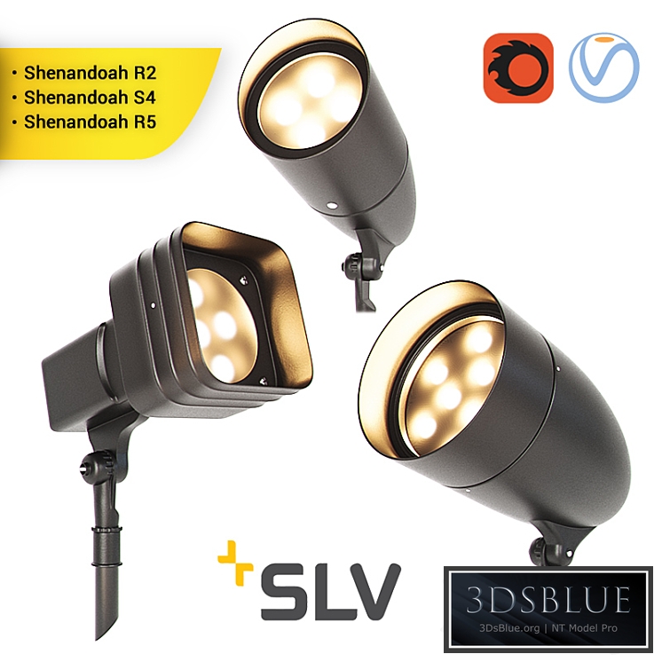 SHENANDOAH set of street lights