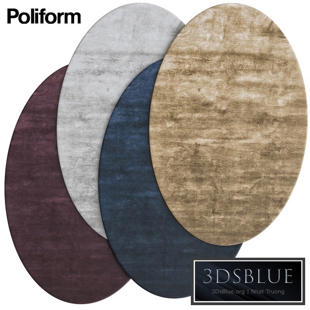 Poliform oval carpets
