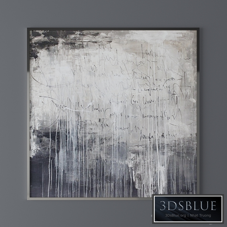 Set of abstract paintings 33