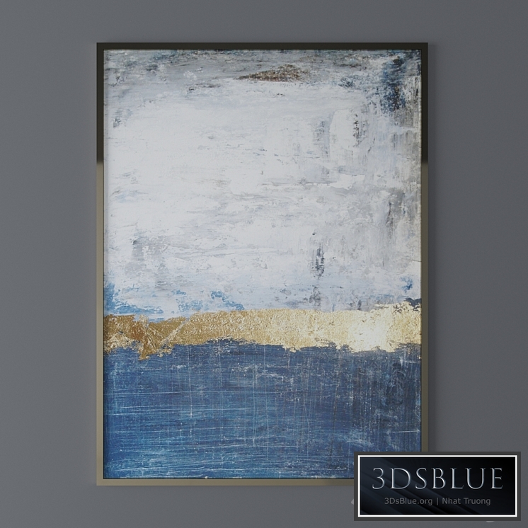 Set of abstract paintings 35