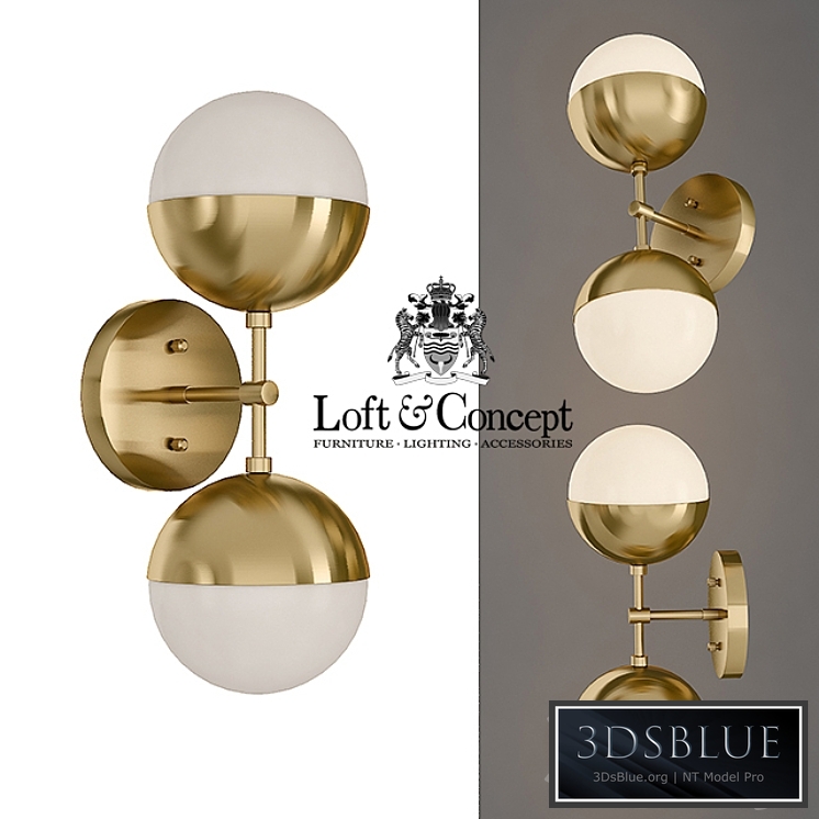Sconce Copper Light Bra Duos Brass