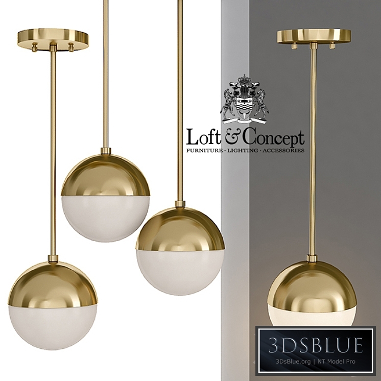 Suspension light Copper Light Pendant Orb