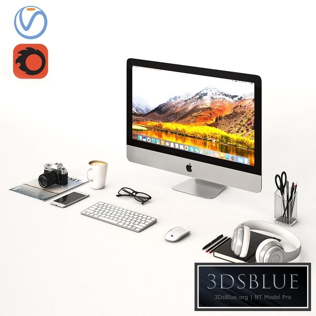 Workplace Silver IMac