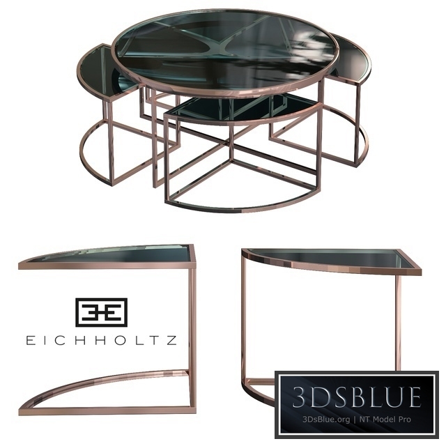 Eichholtz Padova gold coffee table