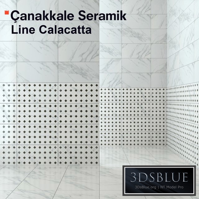 Tile Line Calacatta