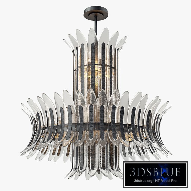 Wired Custom Lighting Palm Chandelier