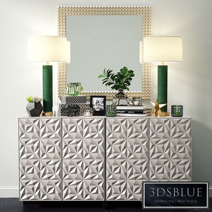 Sideboard Decorative Set 01