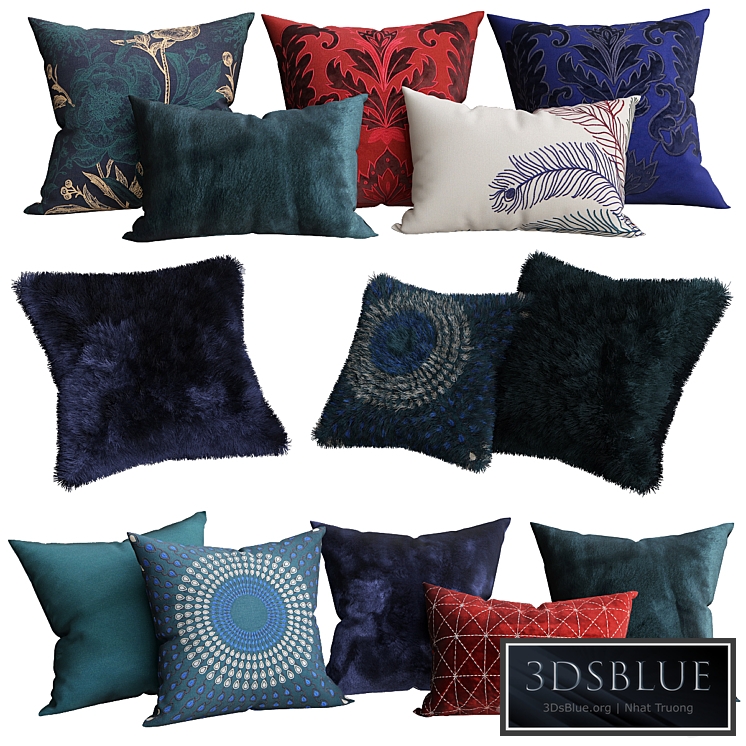Jewel Tone Decorative Pillow Collection