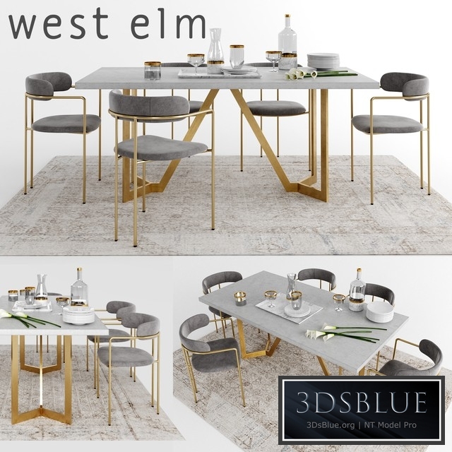 WEST ELM set 4