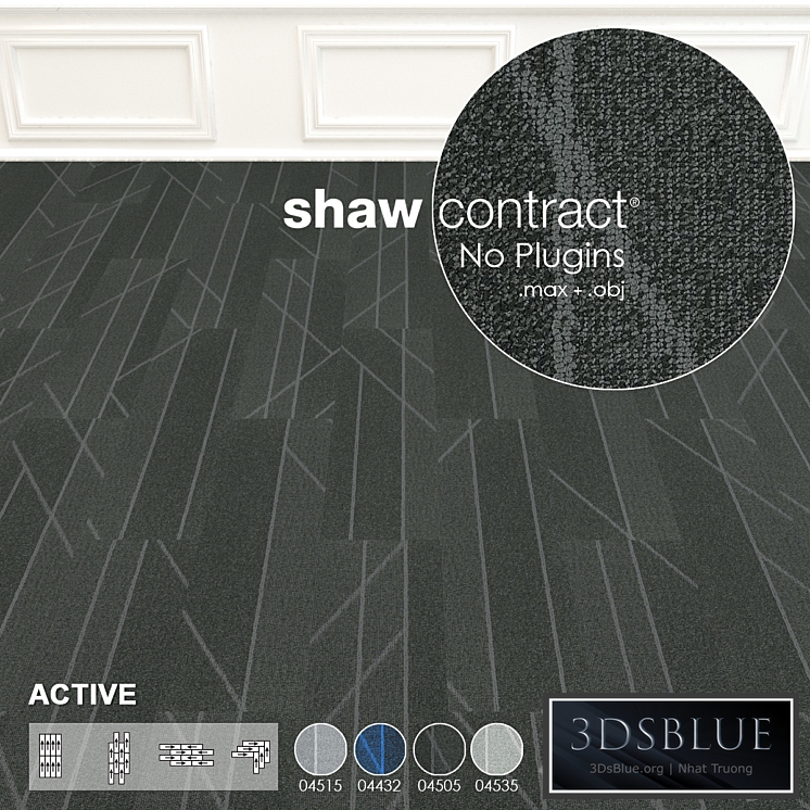 Shaw Carpet Active Wall to Wall Floor No 5