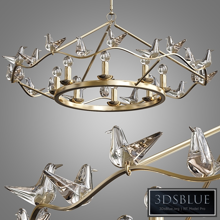 Arteriors Dove Chandelier