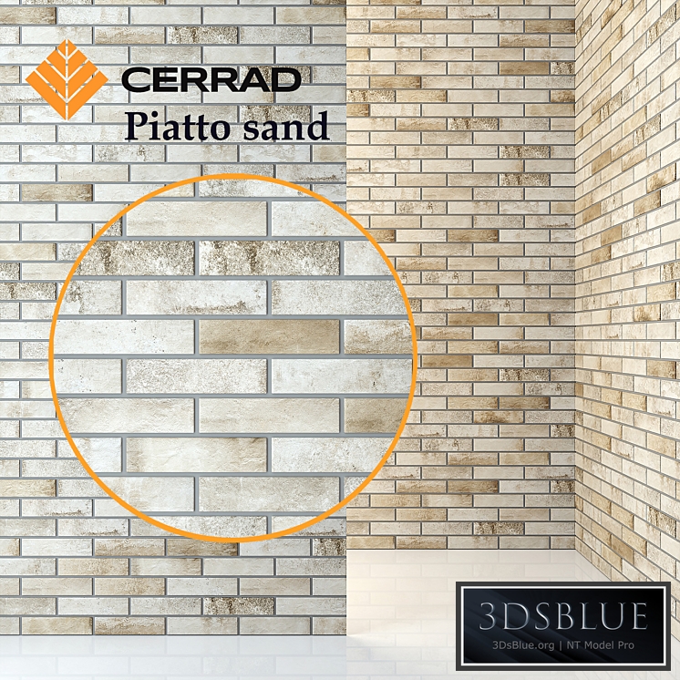 Piatto sand 7,4x30cm - 33 textures  resolution: 2048x496 files: 2010, fbx