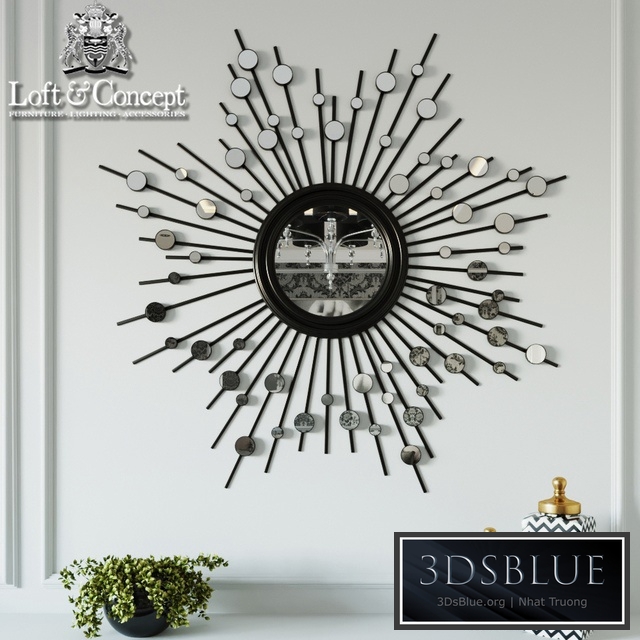 Mirror-sun silver sun