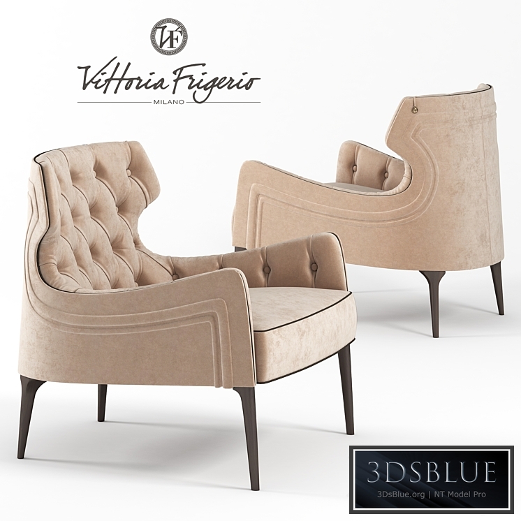 Vittoria Frigerio Piola Capittone armchair
