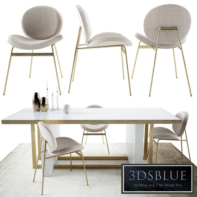 Jane Dinning Chair and Whitney Dining Table by West elm Collection