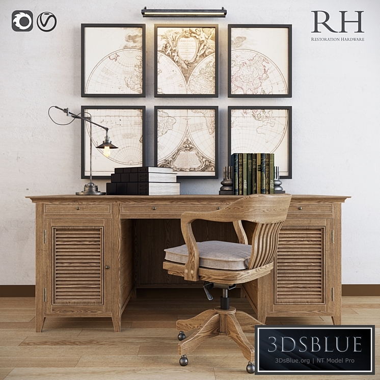 Restoration hardware cabinet decor set_vol2