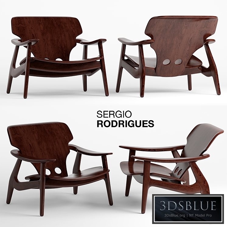 Armchair cadeira diz sergio rodrigues