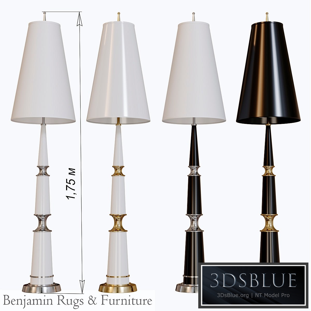 Robert Abbey Jonathan Adler Versailles Floor Lamp.