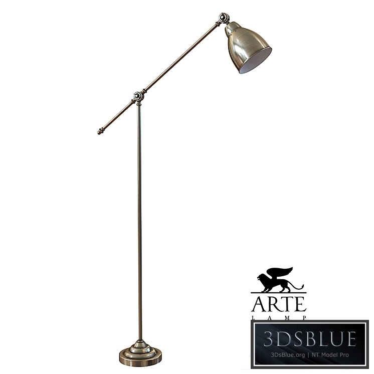 Floor lamp Arte Lamp 43 A2054PN-1AB