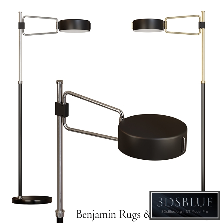 Robert Abbey Simon 1 Bulb Floor Lamp.