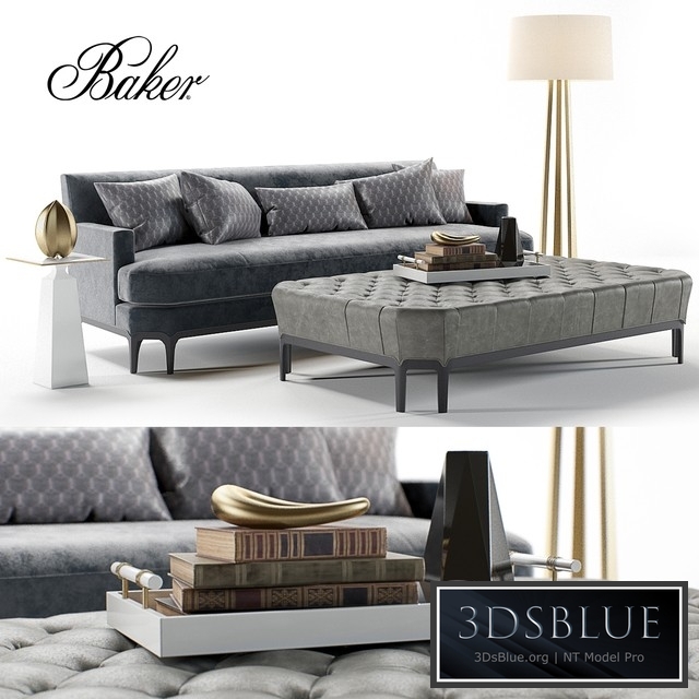 Baker Celestite Sofa