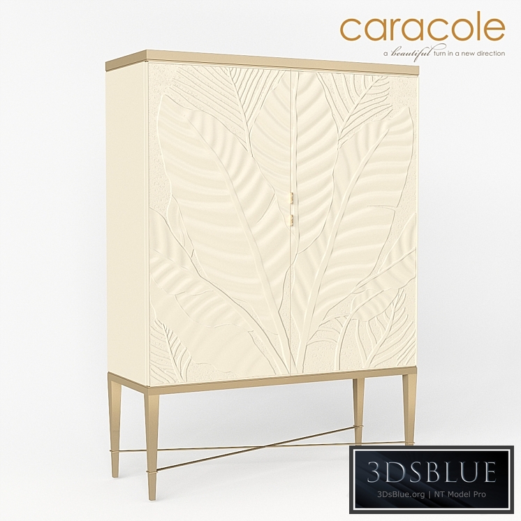 Bar cabinet Palms Up! Caracole