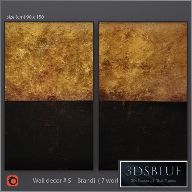 Wall decor - pictures set 5