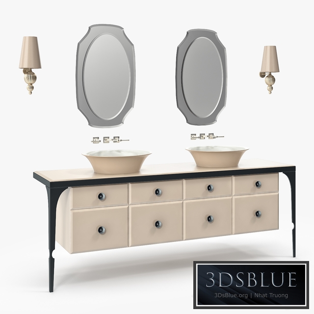 Mitage Milldue Edition Majestic Washbasin Composition
