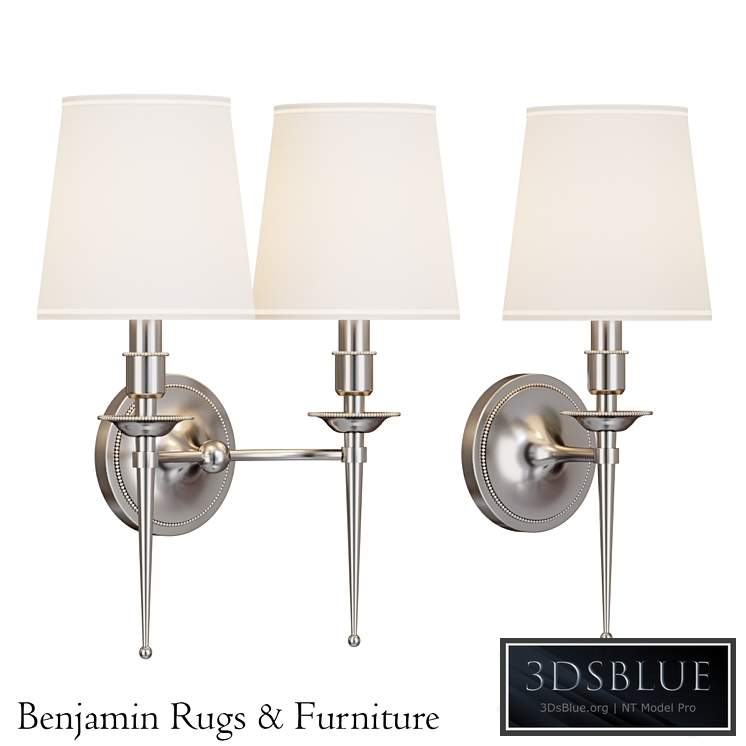 Robert Abbey Cedric 1-Light, 2-Light Wall Sconce.2