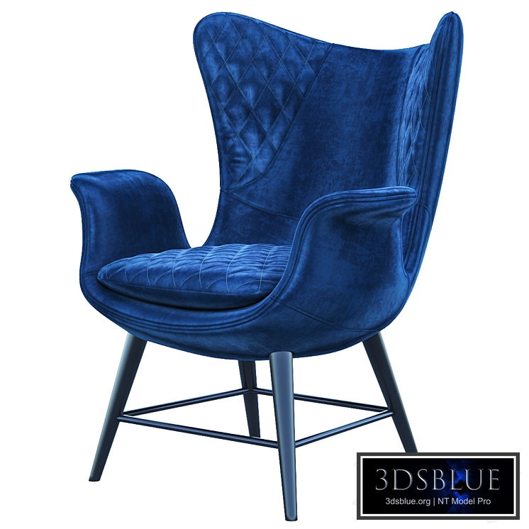 Kare Tudor Blue Velvet