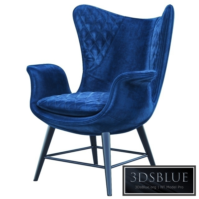 Kare Tudor Blue Velvet