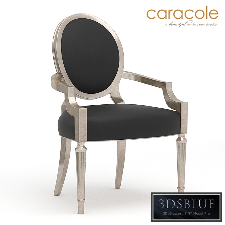 Dining chair with armrests Chit-chat TRA-ARMCHA-006 Caracole
