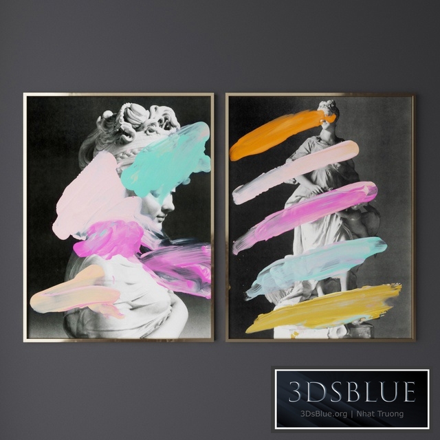 Set of the paintings 4