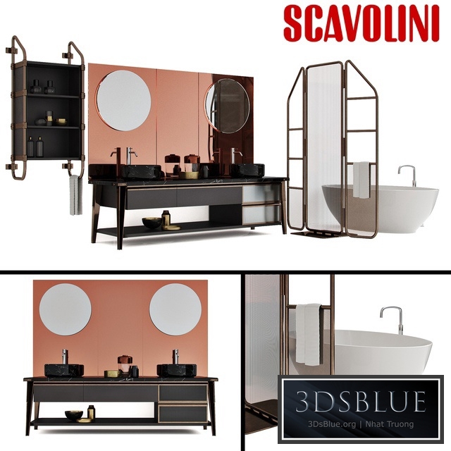 Scavolini Diesel Open Workshop Bathroom set