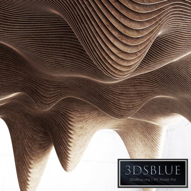 Parametric decor holl / Parametric decor hall