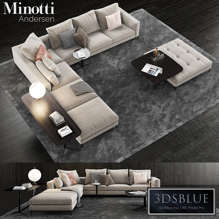 Minotti Andersen Sofa