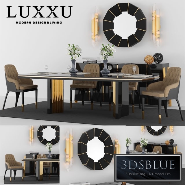 Table + Chair Set_2 by LUXXU