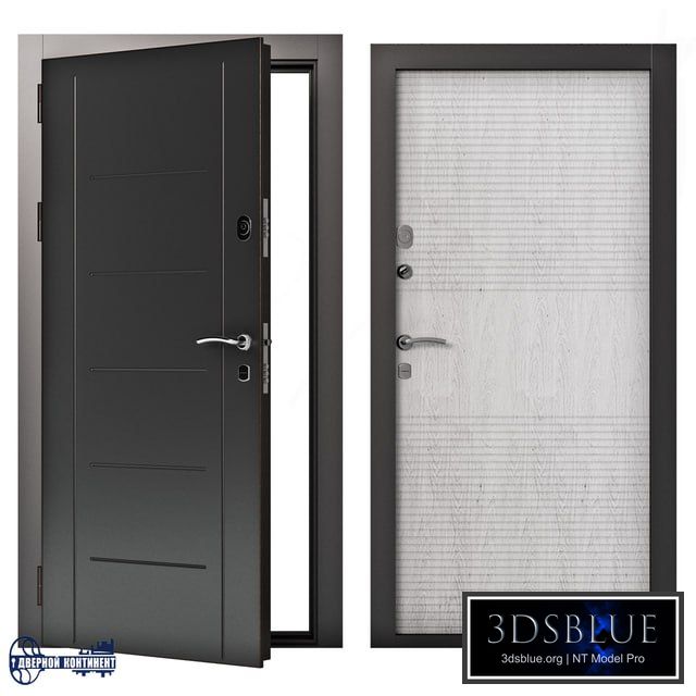 Entrance doors Continent-Thermal