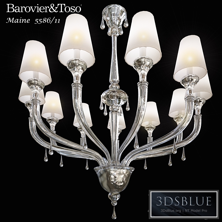 Chandelier Barovier & Toso Maine 5586/11