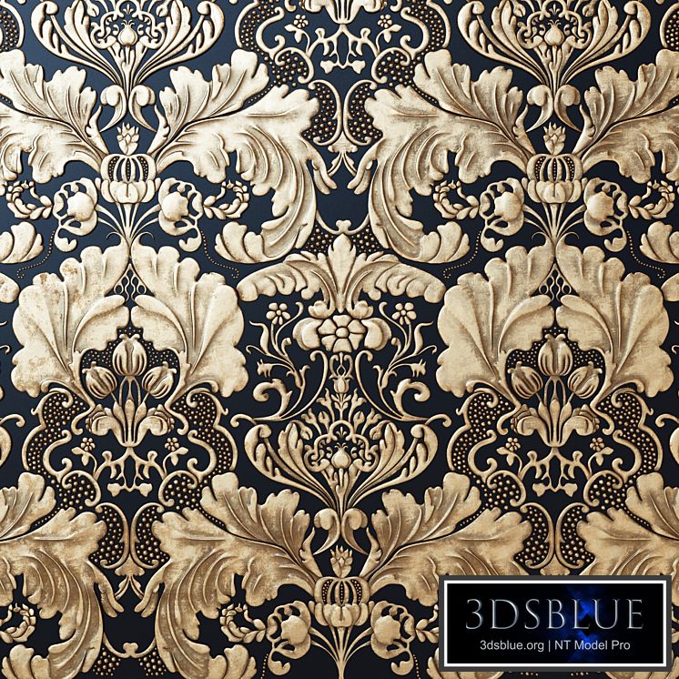 Lincrusta - Italian Renaissance wallpaper