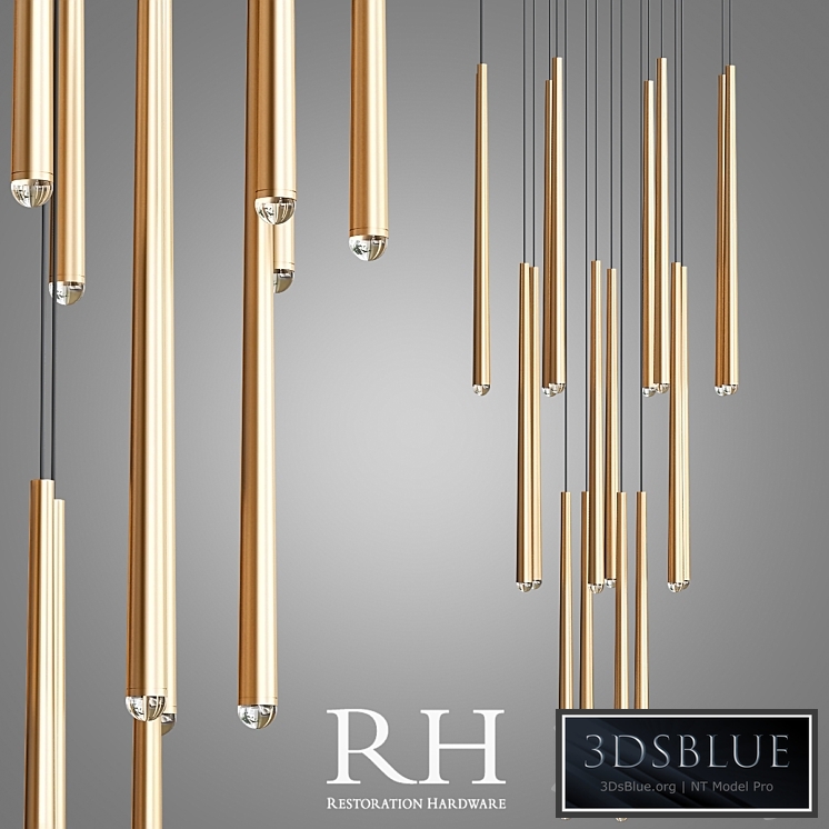 Aquitaine Round Chandelier Collection RH