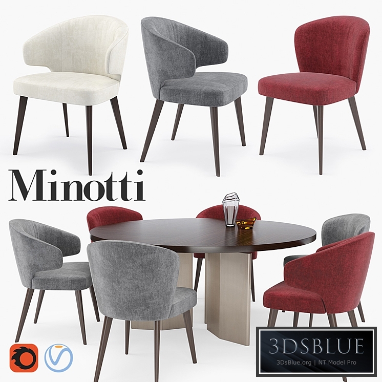 Minotti Aston "Dining" set